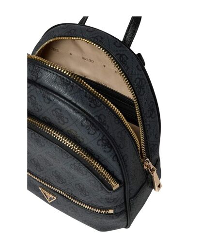 Sac À Dos Motif/style Monogramme Femme Taille Unique Gris Guess