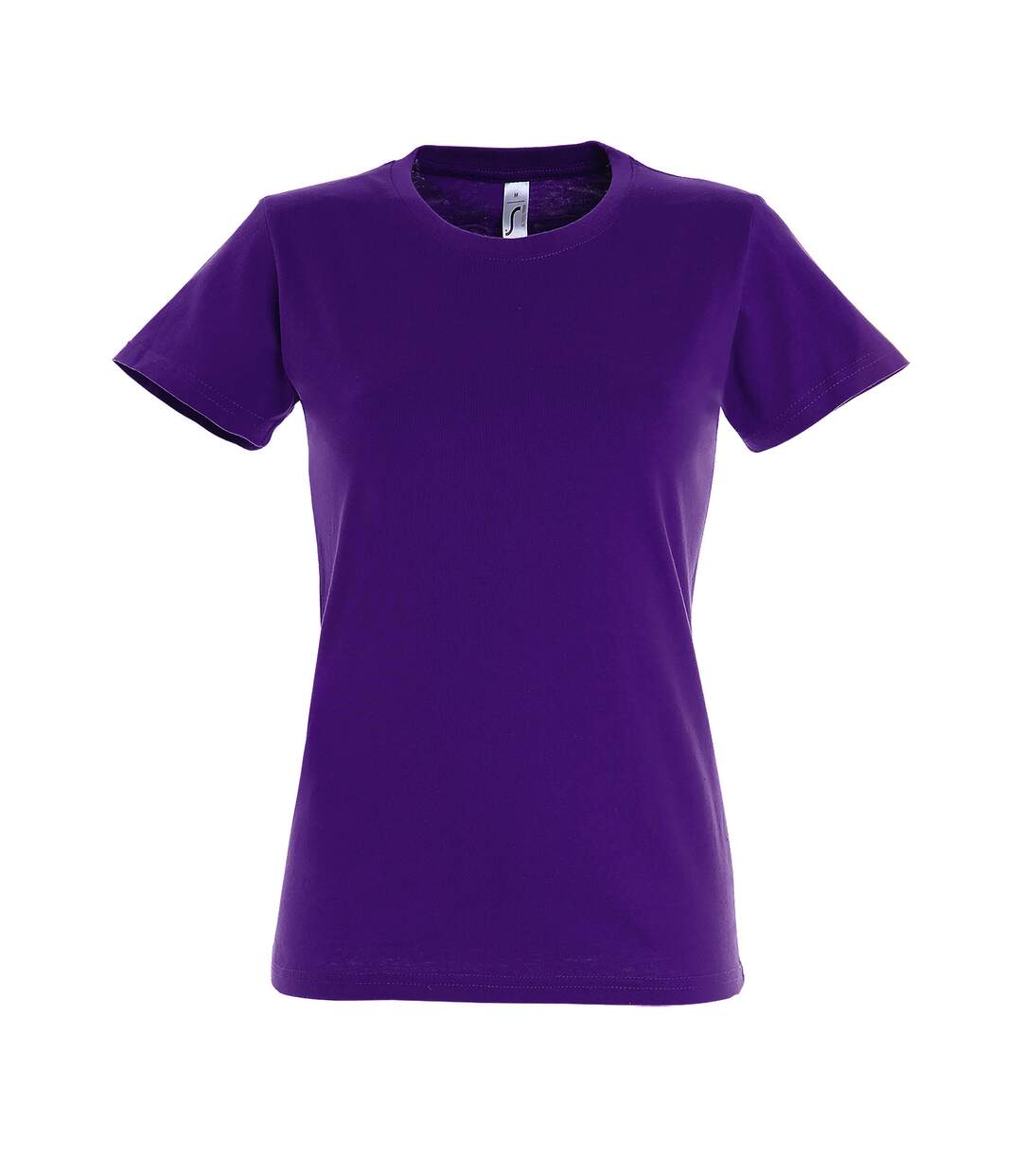 T-shirt imperial femme violet foncé SOLS-1