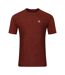 T-shirt Uni Manches Courtes Power Up Homme Rouge Foncé Dare 2B-2