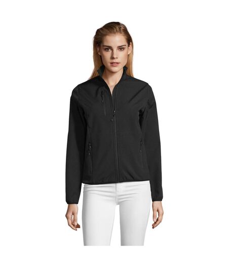 Veste Softshell Radian Femme Noir SOLS