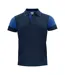 Polo Prime Homme Bleu Cobalt Bleu Marine Printer-1