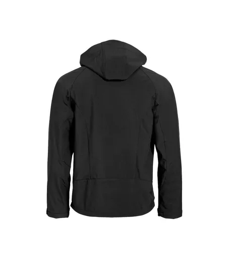 Mens Milford Soft Shell Jacket Black Clique