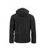 Mens Milford Soft Shell Jacket Black Clique-2