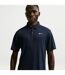 Polo Manches Courtes Performance Homme Bleu Marine Blanc Nike-1
