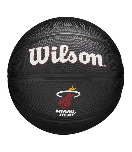 Ballon De Basket Motif/style Miami Heat Team Tribute Taille 3 Noir Wilson