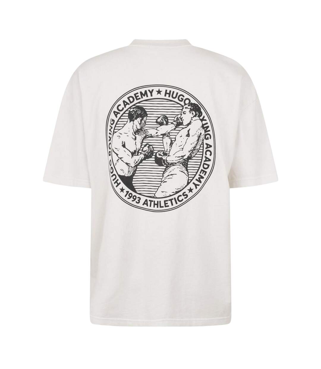 Unisex Adult Dwresto T-shirt Natural Hugo-2