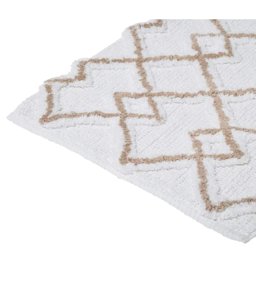 Tapis Salle de Bain Ethnique 50x75cm Taupe-2