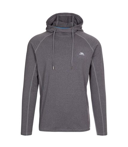 Sweat à capuche monty homme gris foncé chiné Trespass