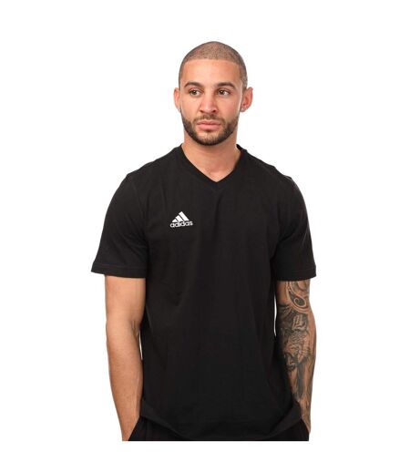 T-shirt entrada homme noir / blanc Adidas