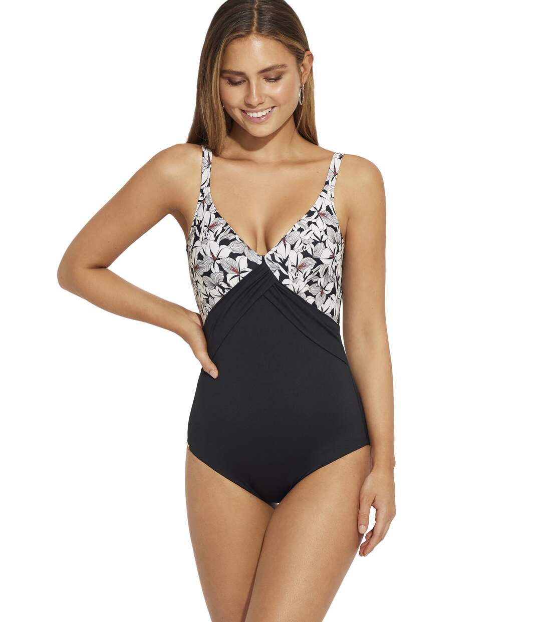 Maillot de bain une pièce shapewear préformé Scarlett Selmark Mare-1