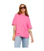 T-shirt Motif/style Logo Femme Rose Vif JJXX-4