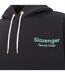 Mens Tennis Club Hoodie Black Slazenger-3