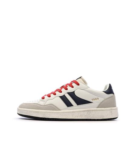Baskets blanc/marine homme teddy smith zapato