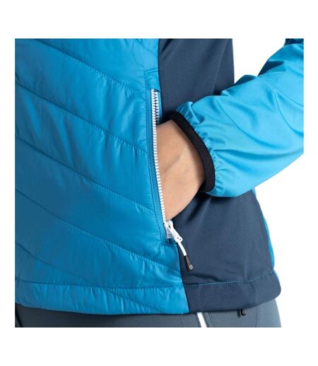 Womens/ladies Ascending Hybrid Jacket Swedish Blue Moonlight Denim Dare 2B