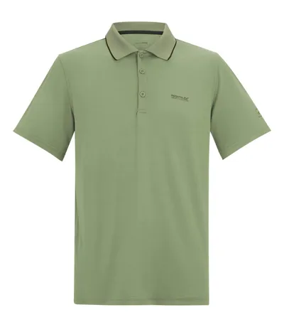 Mens Maverick V Active Polo Shirt Light Sage Regatta