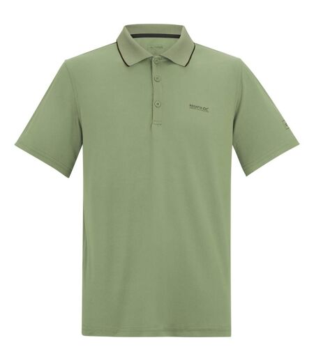 Mens Maverick V Active Polo Shirt Light Sage Regatta