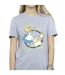 Disney - T-shirt ALICE IN WONDERLAND I'M LATE - Femme (Gris sportif) - UTBI8821-3