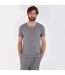 Isotoner T-shirts Homewear homme col rond, matière ultra-douce et respirante.-1