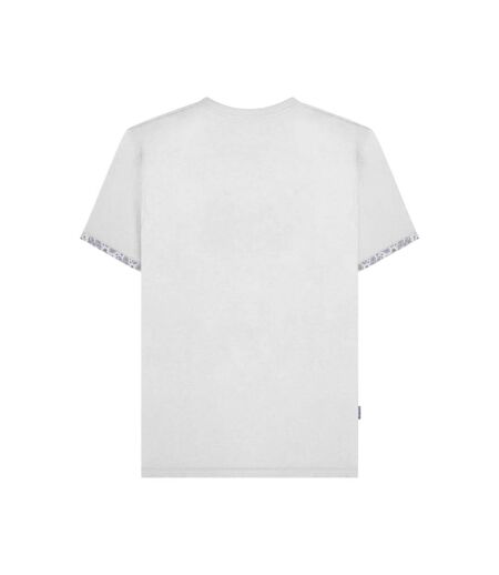 T-shirt Motif/style Cible À Motif Cachemire Homme Blanc Lambretta