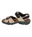 Sandales Style Détail Contrasté Femme Beige Rieker-2