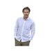 Mens Stretch Formal Shirt White Tee Jays-1