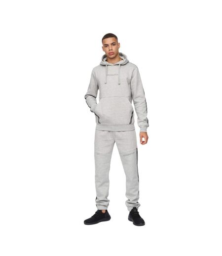 Mens Apollos Hoodie Grey Marl Crosshatch