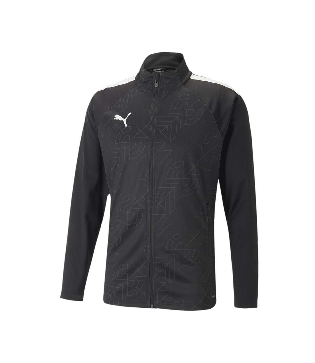 Veste de sport noir homme puma teamliga training graphic-1