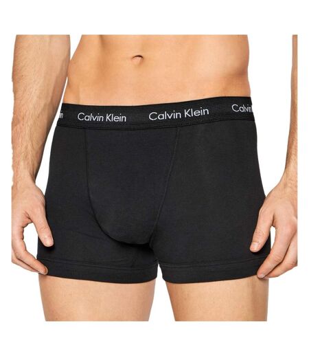 x3 boxers noirs homme calvin klein jeans u2662g - l