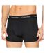 x3 boxers noirs homme calvin klein jeans u2662g - l-2