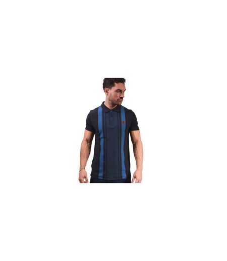 Polo Ss25 Homme Bleu Marine Bleu Sombre Lambretta