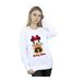 Disney Sweat-shirt Womens/Ladies Minnie Mouse Story Time (Blanc) - UTBI28940-2