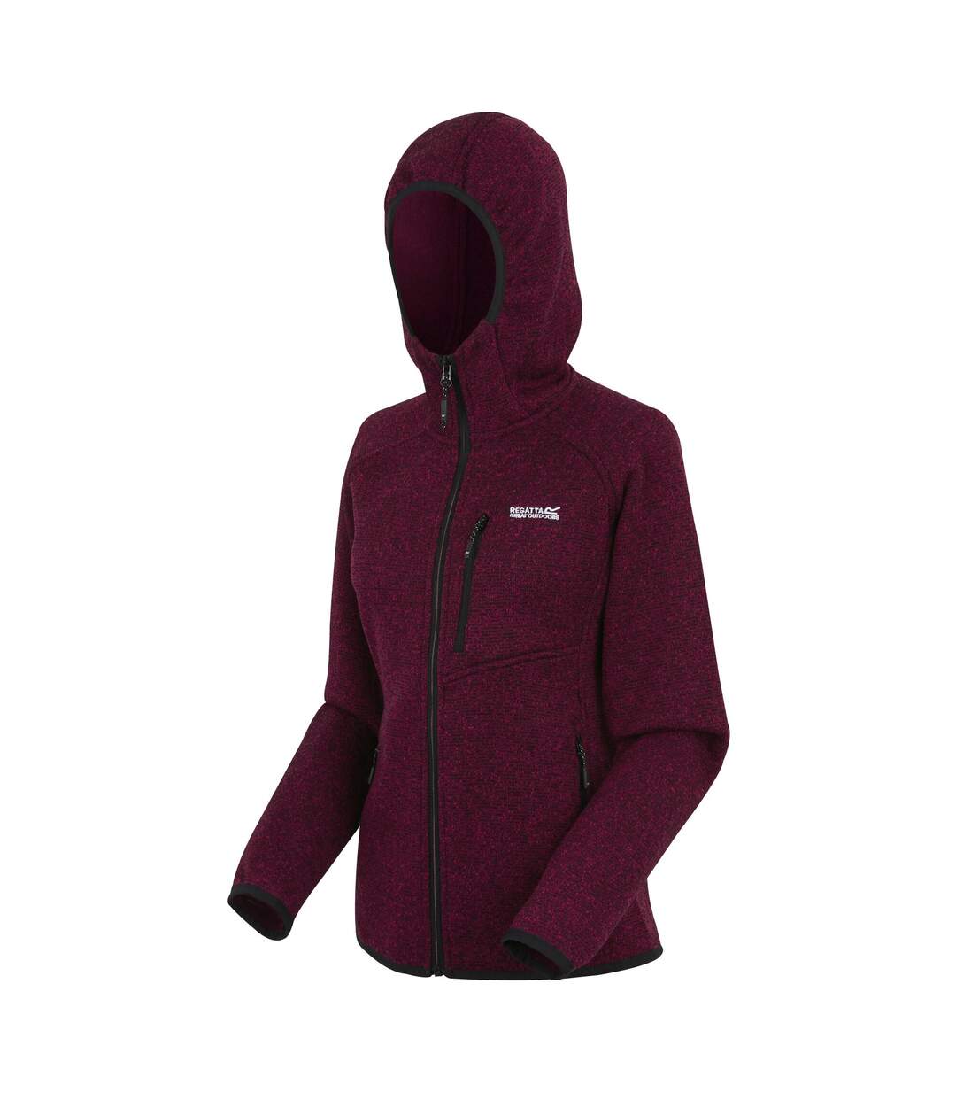 Veste Polaire Newhill Femme Rouge Sombre Regatta-4