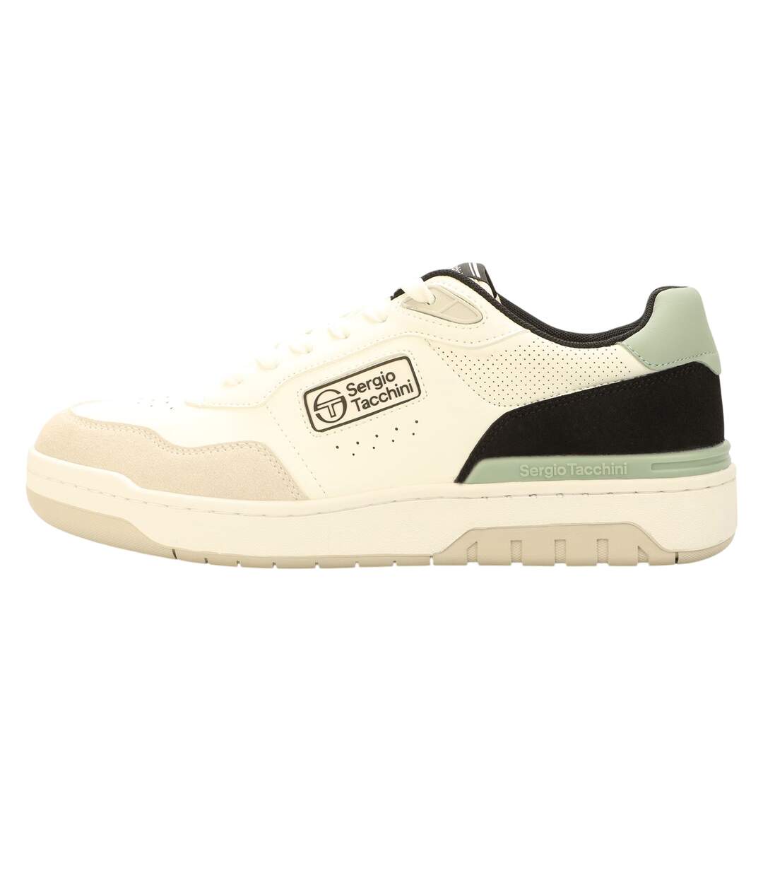 Baskets Livorno Homme Blanc Gris Turquoise Sergio Tacchini-2