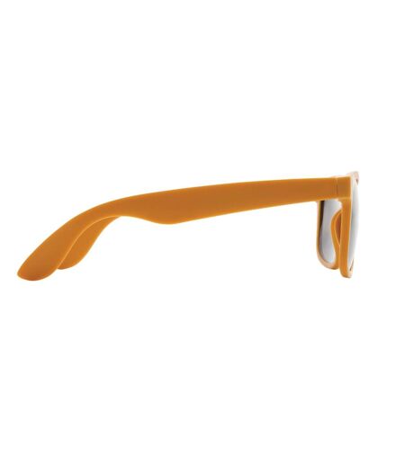Unisex adult recycled pp plastic sunglasses one size orange XD Collection