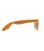 Unisex adult recycled pp plastic sunglasses one size orange XD Collection-2