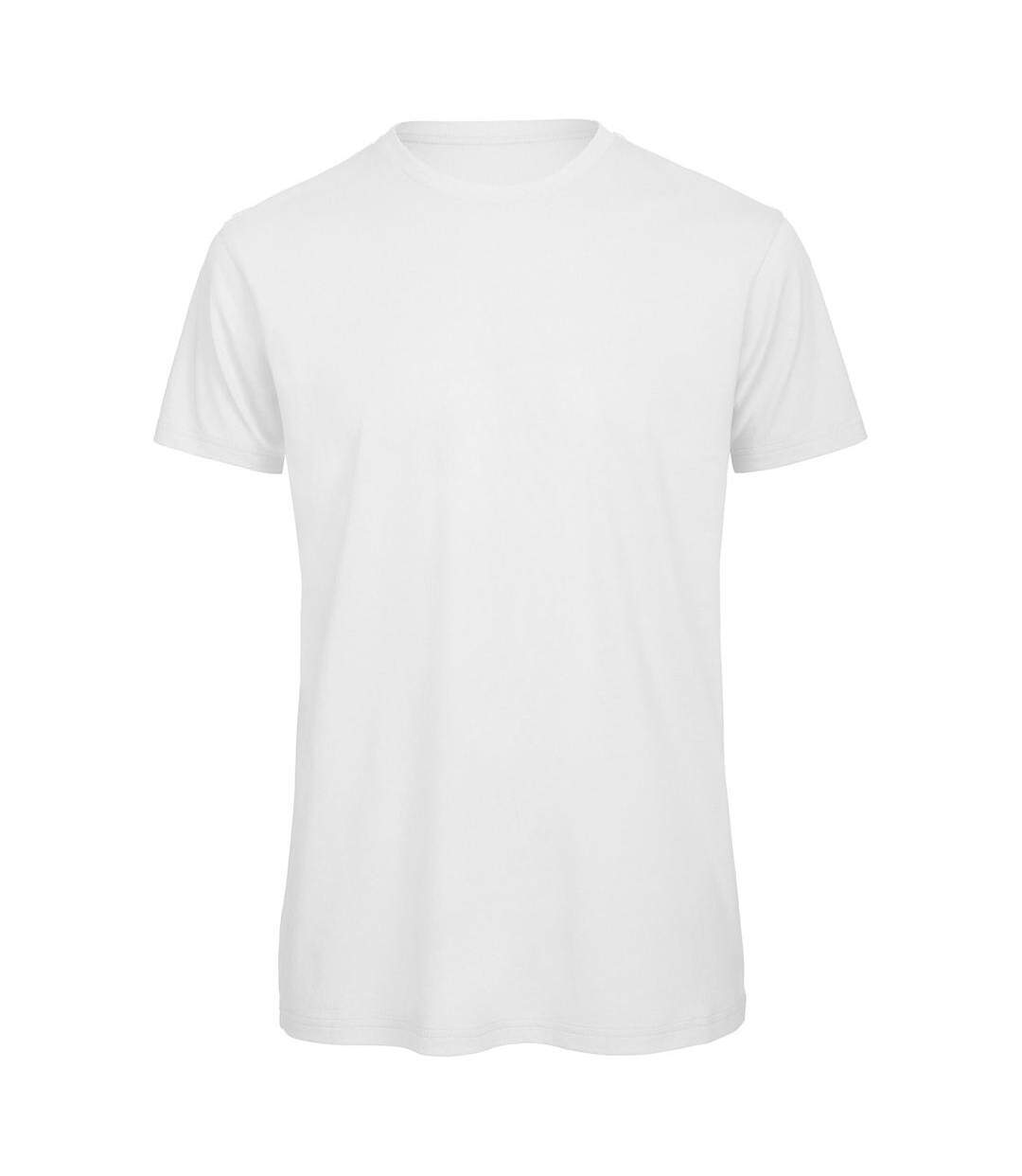 T-shirt En Coton Bio Homme Blanc B&C Favourite-1