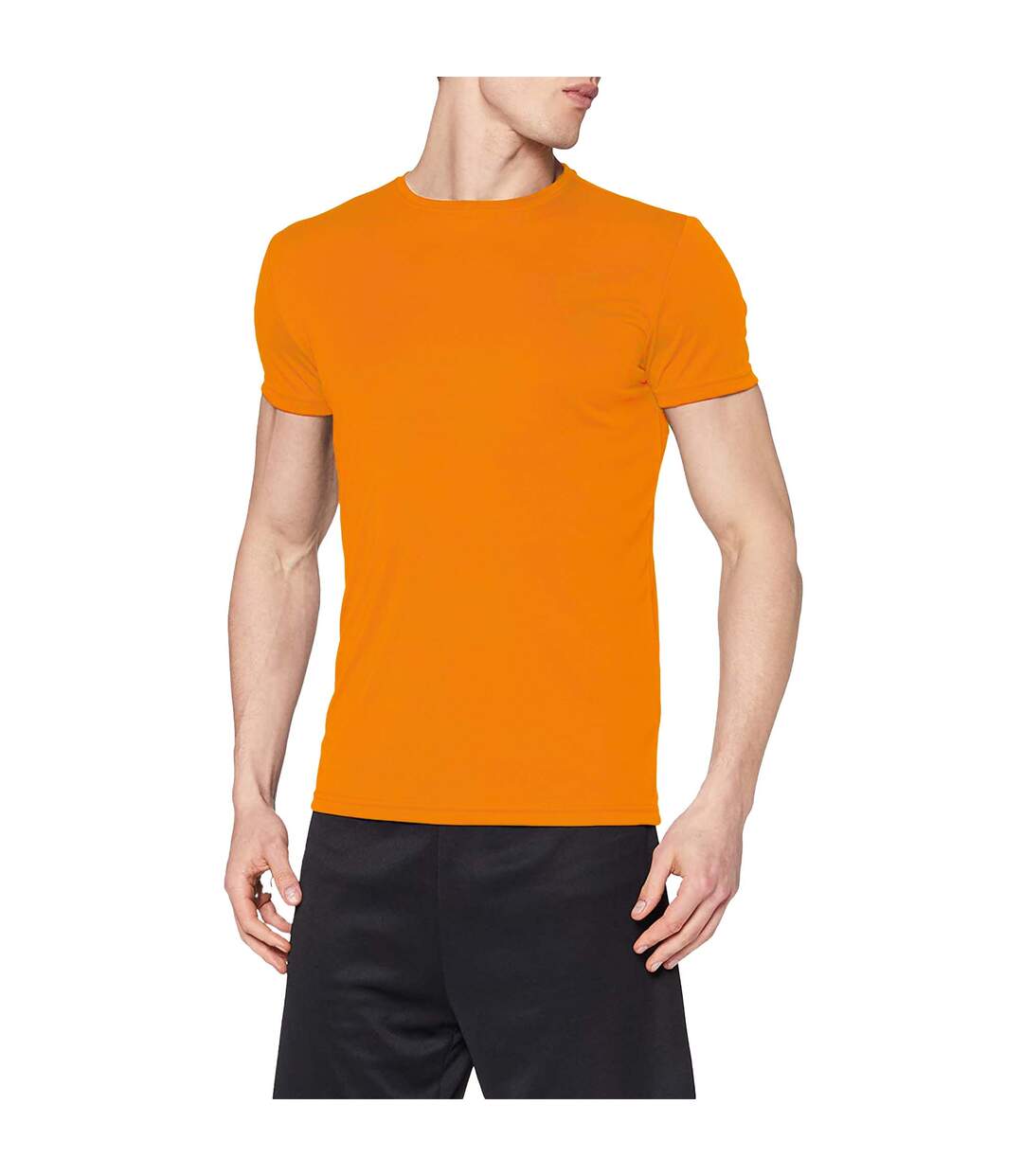 T-shirt de sport active homme orange Stedman