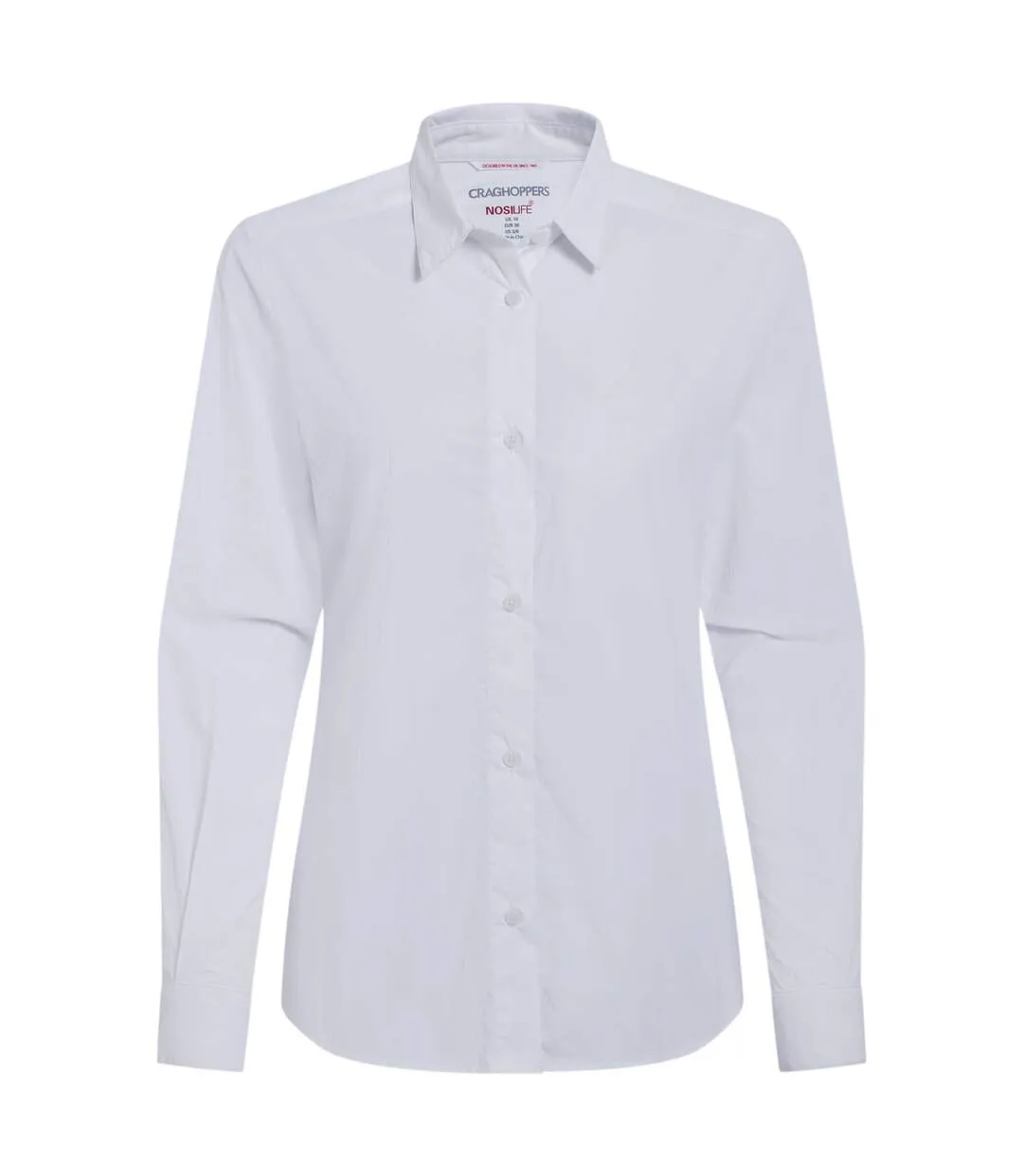 Chemisier Manches Longues Alma Femme Blanc Craghoppers-2