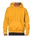 Unisex adult heavy blend hoodie gold Gildan