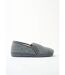 Chausson mocassin grande largeur mixte brodé-3