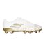 Unisex Adult Skx 1.5 Cracked Firm Ground Football Boots White Gold Skechers-1