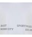 T-shirt Motif/style Logo Nyc Homme Blanc Everlast-3