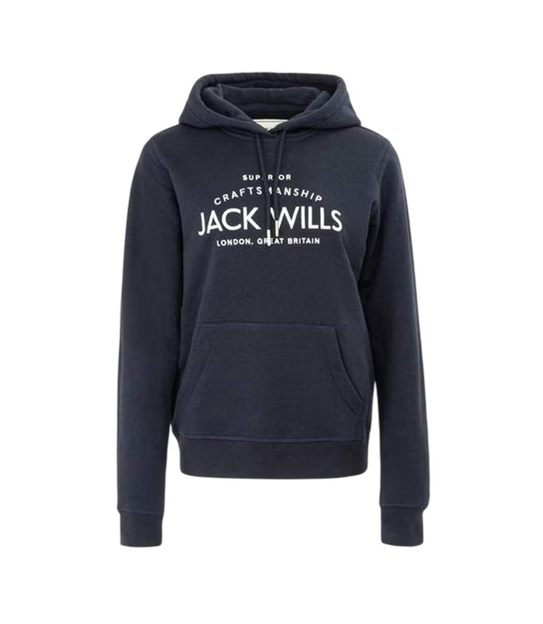 Sweat À Capuche Motif/style Graphique Femme Bleu Marine Jack Wills-2