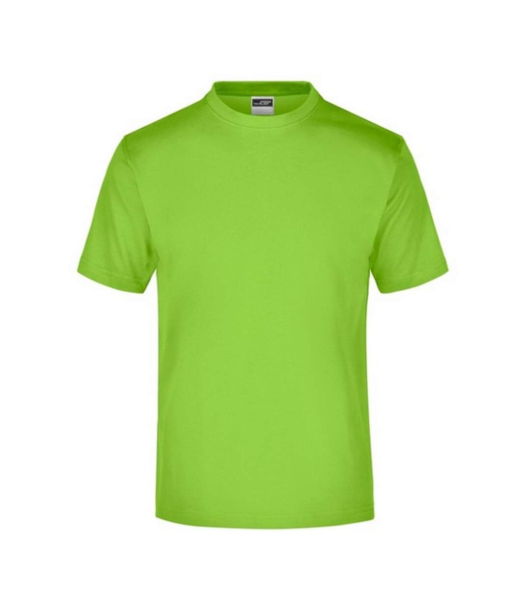T-shirt Medium Adulte Vert Citron James And Nicholson-1