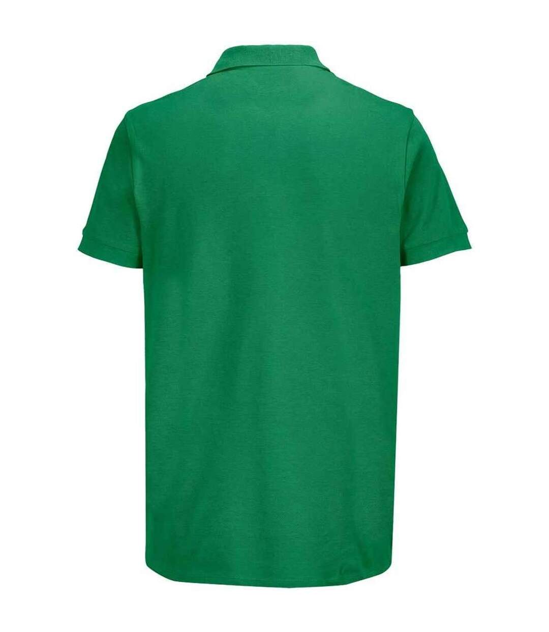 Unisex adult pacific pique twin needle stitch polo shirt kelly green SOLS-2