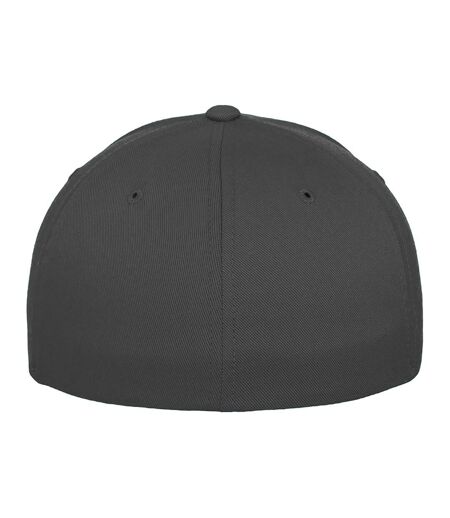 Yupoong Mens Flexfit Fitted Baseball Cap (Dark Grey) - UTRW2889