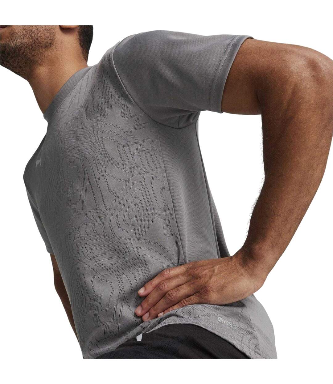 Mens Teamfinal Training T-shirt Iron Puma-4
