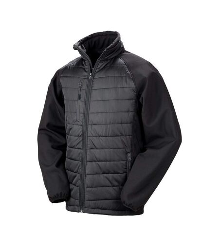 Result Womens/Ladies Compass Soft Shell Jacket (Black)