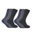 Sock Snob - Lot de 6 chaussettes de randonnée épaisses en mélange pour hommes-1