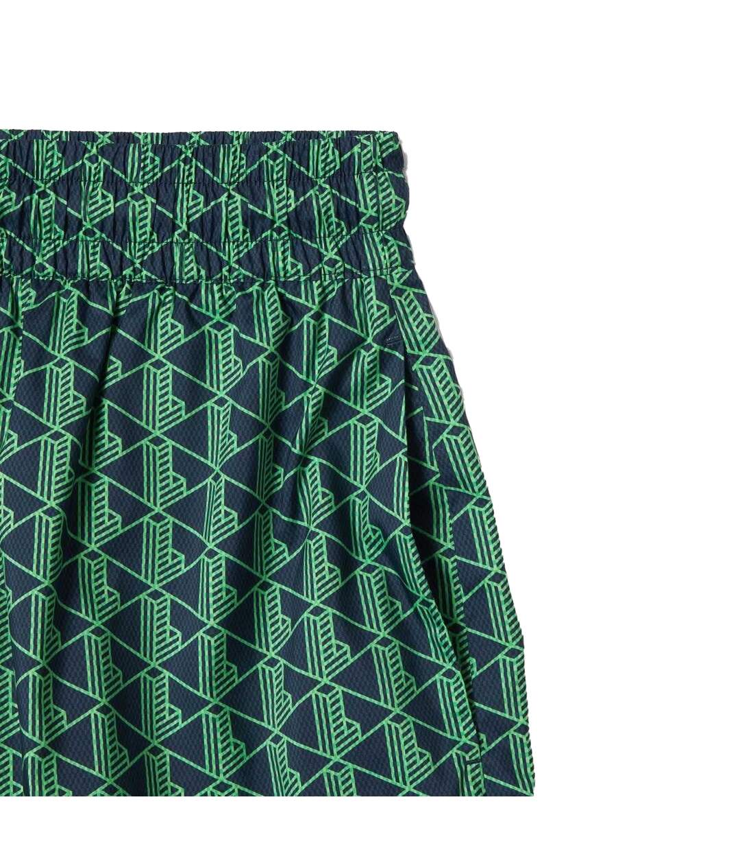 Short Femme Vert Bleu Lacoste-4